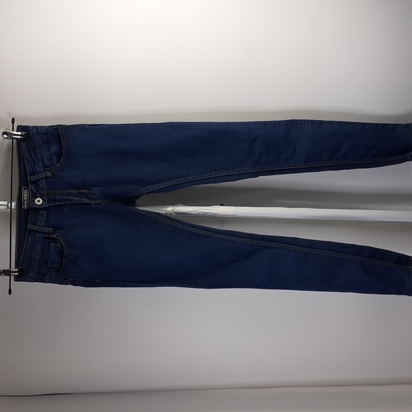 Nina Rossi Jeans Skinny Stretch Blue Jeans Size 5 - Picture 5 of 16